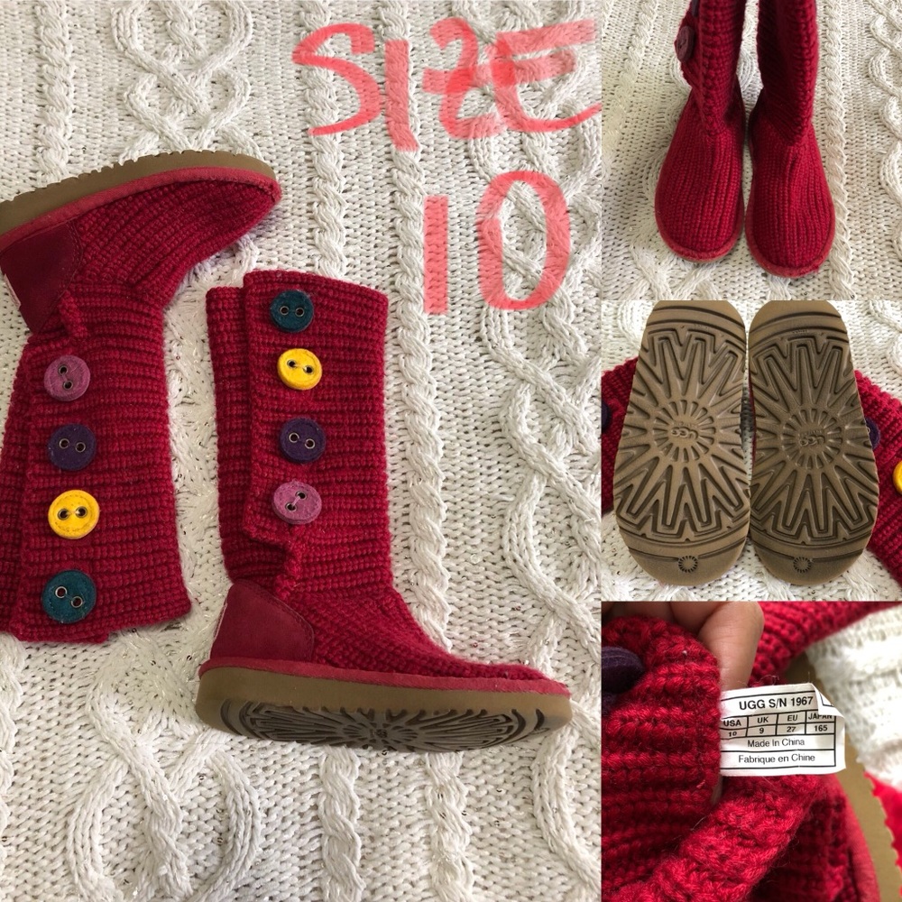 UGG GIRL BOOTS - size 10